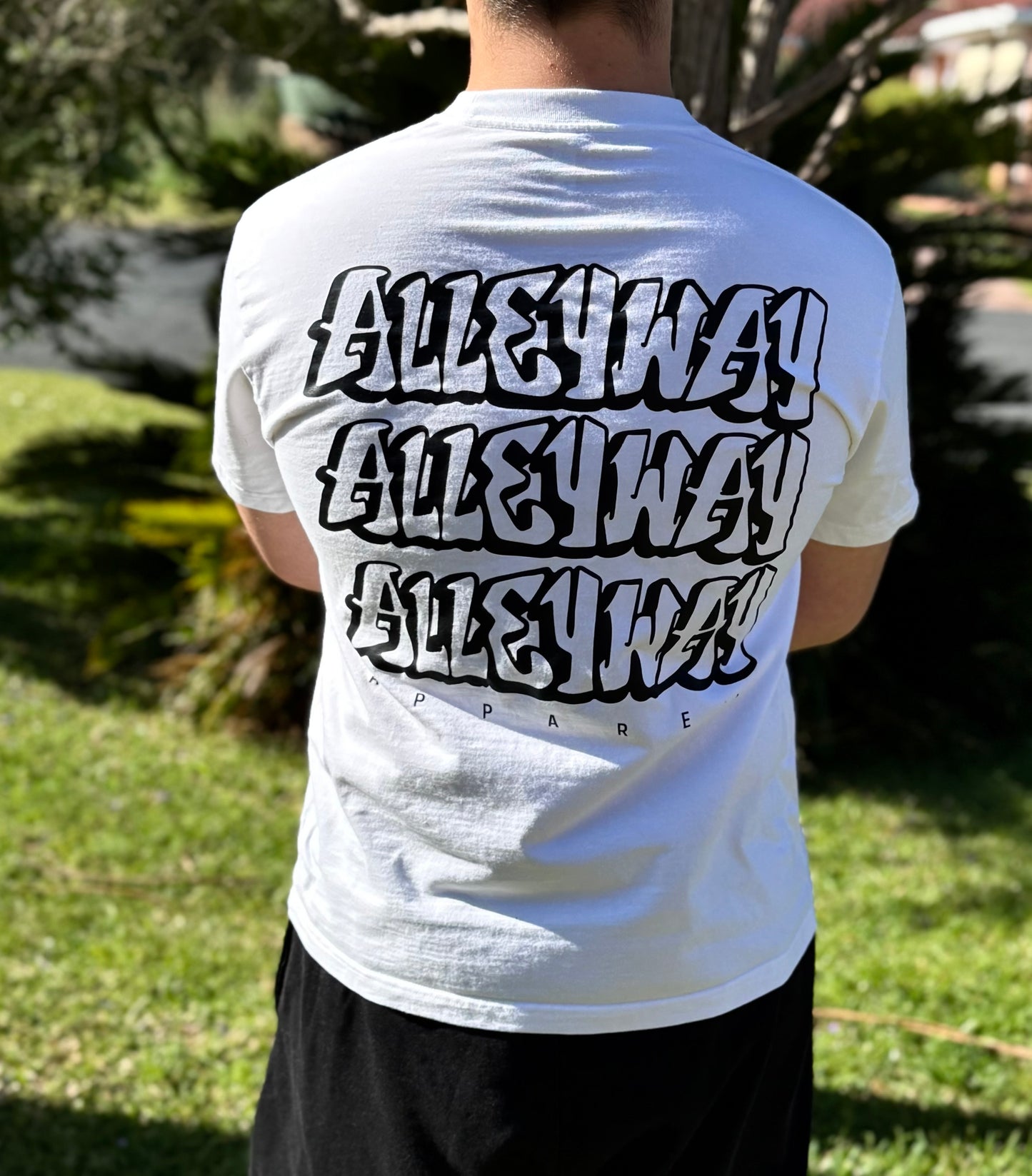 Triple logo tee